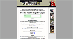 Desktop Screenshot of phrdatabase.org